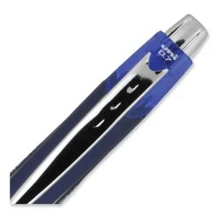 Uniball® Jetstream Retractable Ballpoint Pen, Fine 0.7 Mm, Blue Ink, Blue Barrel -Bostitch Shop 848855