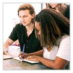 Uniball® Signo Gel Pen, Retractable, Medium 0.7 Mm, Blue Ink, Blue/Metallic Accents Barrel, Dozen -Bostitch Shop 848892