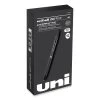 Uniball® 207 Plus+ Gel Pen, Retractable, Medium 0.7 Mm, Black Ink, Black Barrel, Dozen -Bostitch Shop 848901