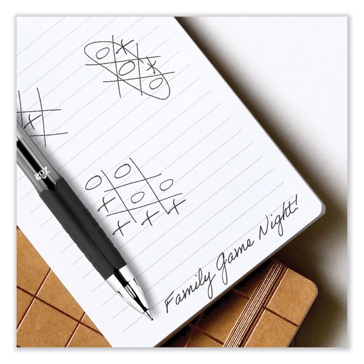 Uniball® Signo 207 Gel Pen, Retractable, Medium 0.7 Mm, Black Ink, Smoke/Black Barrel, Dozen 11 Uniball® Signo 207 Gel Pen, Retractable, Medium 0.7 Mm, Black Ink, Smoke/Black Barrel, Dozen - Image 9