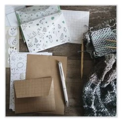 Uniball® IMPACT Gel Pen, Stick, Medium 1 Mm, Silver Metallic Ink, Silver Barrel -Bostitch Shop 850049