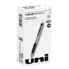 Uniball® 207 Impact Gel Pen, Retractable, Bold 1 Mm, Blue Ink, Black/Blue Barrel