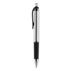 Uniball® 207 Impact Gel Pen, Retractable, Bold 1 Mm, Blue Ink, Black/Blue Barrel -Bostitch Shop 850102