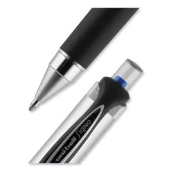 Uniball® 207 Impact Gel Pen, Retractable, Bold 1 Mm, Blue Ink, Black/Blue Barrel -Bostitch Shop 850104