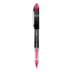 Uniball® VISION ELITE Roller Ball Pen, Stick, Extra-Fine 0.5 Mm, Red Ink, Black/Red Barrel -Bostitch Shop 850111