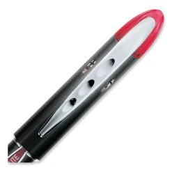 Uniball® VISION ELITE Roller Ball Pen, Stick, Extra-Fine 0.5 Mm, Red Ink, Black/Red Barrel -Bostitch Shop 850114