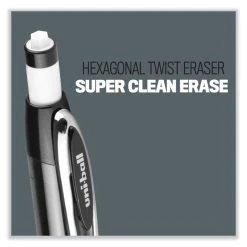 Uniball® 207 Mechanical Pencil, 0.7 Mm, HB (#2), Black Lead, Black Barrel, Dozen -Bostitch Shop 850133