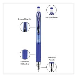 Uniball® 207 Mechanical Pencil, 0.7 Mm, HB (#2), Black Lead, Blue Barrel, Dozen -Bostitch Shop 850137