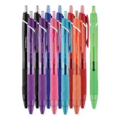 Uniball® Jetstream Elements Ballpoint Pen, Retractable, Medium 1 Mm, Assorted Ink And Barrel Colors, 12/Pack -Bostitch Shop 850184