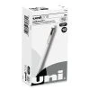 Uniball® UniONE Gel Pen, Retractable, Medium 0.7 Mm, Black Ink, White Barrel, Dozen -Bostitch Shop 850215