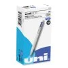 Uniball® UniONE Gel Pen, Retractable, Medium 0.7 Mm, Blue Ink, White Barrel, Dozen -Bostitch Shop 850227