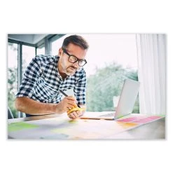 Uniball® 207 Plus+ Gel Pen, Retractable, Medium 0.7 Mm, Black Ink, Black Barrel, 36/Pack -Bostitch Shop 850265