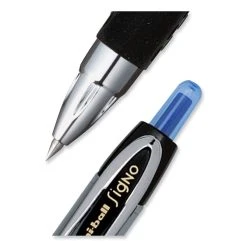 Uniball® 207 Signo Gel Ultra Micro Gel Pen, Retractable, Extra-Fine 0.38 Mm, Blue Ink, Smoke Barrel -Bostitch Shop 850343