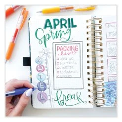 Zebra Sarasa Clip Gel Pen, Retractable, Medium 0.7 Mm, Black Ink, Clear Barrel, 12/Pack -Bostitch Shop 863648