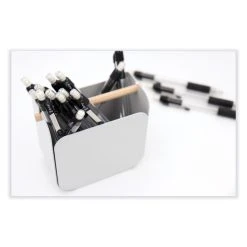 Zebra Z-Grip Mechanical Pencil, 0.5 Mm, HB (#2.5), Black Lead, Clear/Black Grip Barrel, Dozen -Bostitch Shop 863650