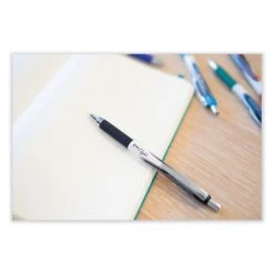 Zebra Z-Grip Flight Ballpoint Pen, Retractable, Bold 1.2 Mm, Black Ink, White Barrel, 12/Pack -Bostitch Shop 863662